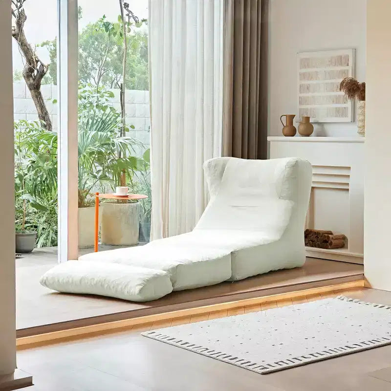 EHMKNP Canapé-lit pliant en velours côtelé 3-en-1 avec mousse haute densité