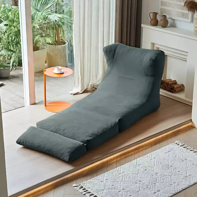 EHMKNP Canapé-lit pliant en velours côtelé 3-en-1 avec mousse haute densité