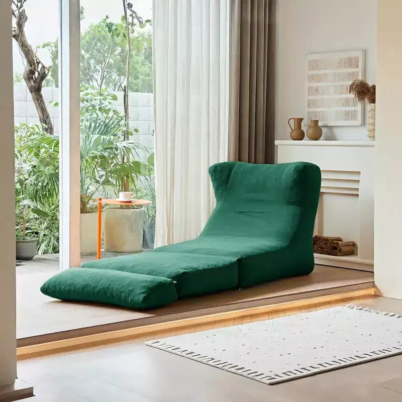 EHMKNP Canapé-lit pliant en velours côtelé 3-en-1 avec mousse haute densité