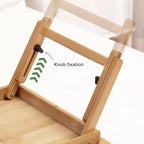 Table pour ordinateur portable pour lit, Plateau de lit pour ordinateur portable, Plateau de genoux en bambou, Hauteur et angle réglables, Plateau pliable pour canapé, divan, sol pour travailler, écrire, lire, manger