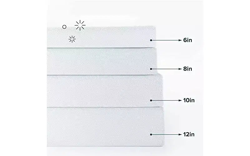Matelas en mousse à mémoire de forme rafraîchissante Zinus 12 pouces au thé vert, King, sans fibre de verre, fermeté moyenne, mousse de gel rafraîchissante, mousses et tissus certifiés sûrs