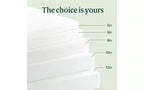 Matelas en mousse à mémoire de forme au thé vert Zinus 25 cm, une place, sans fibre de verre, fermeté moyenne, zones de soulagement de la pression, mousses et tissu certifiés sûrs