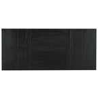 Ensemble de salle à manger extensible de ferme pour 6 personnes, table de cuisine rectangulaire en bois massif avec rallonge amovible, 4 chaises rembourrées et banc