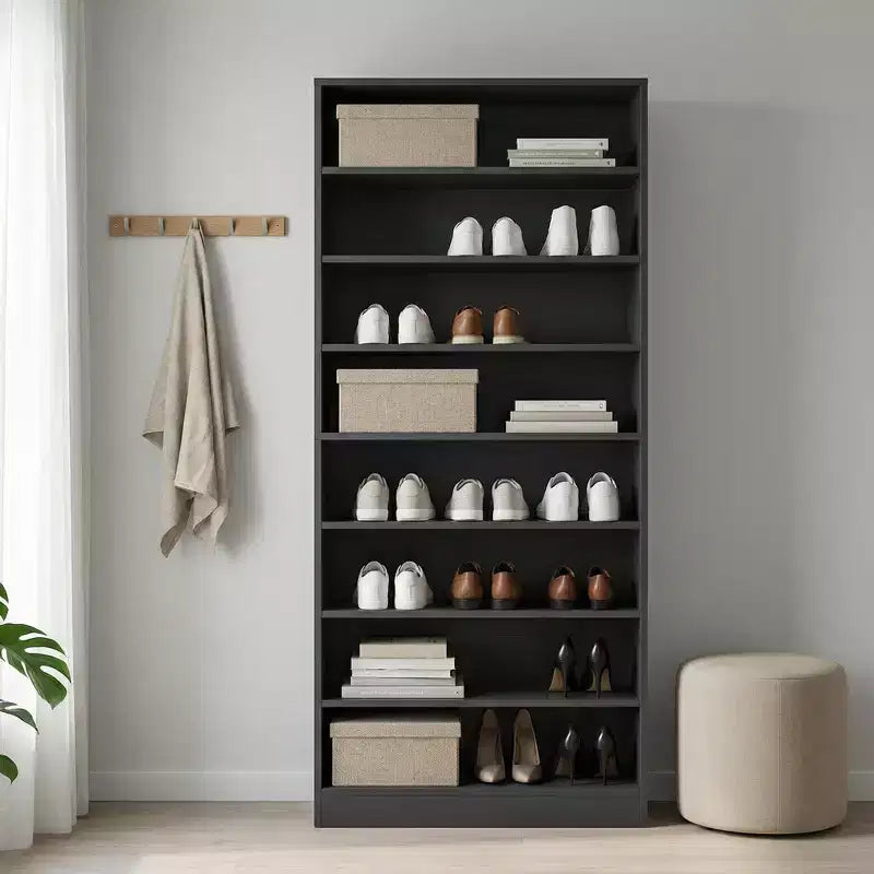 Meuble à chaussures autoportant MAYEERTY à 9 niveaux, grande capacité de rangement pour 40 à 45 paires de chaussures