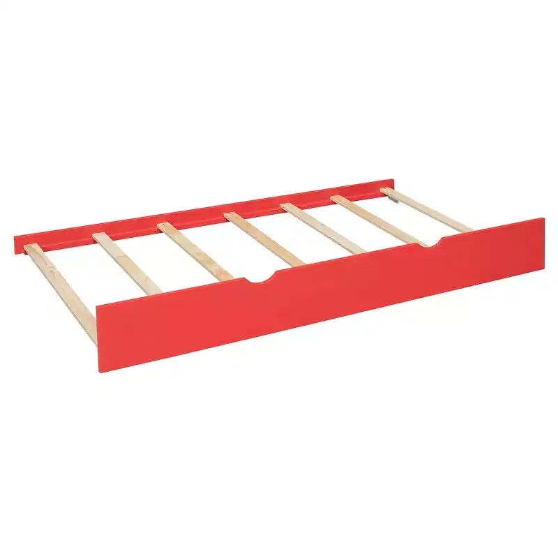 Lit de repos pleine grandeur avec lit gigogne, lit de jeu avec bureau et port USB pour chambres d'étudiants ou chambres d'amis