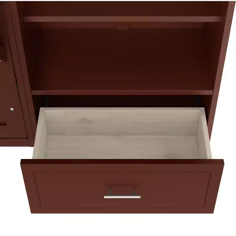 Lit escamotable Queen Size avec étagère, lit mural Queen en bois avec rangements, lit-coffre mural pliant pour petit espace