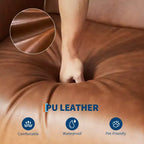 Fauteuil inclinable électrique, fauteuil à bascule pivotant à 270° avec port USB, revêtement en cuir PU, accoudoirs à double épaisseur, fauteuil pour chambre de bébé/salon