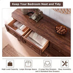 BALHAM TRADE-54 Commode de Ferme Vintage avec 7 Tiroirs, pour Chambre à Coucher, Salon, Rangement