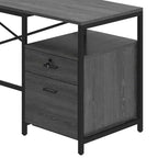 Bureau en U de 79 pouces, bureau réversible en L avec tiroirs, bureau d'angle pour ordinateur avec support d'écran et étagères de rangement