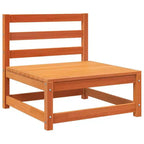 vidaXL Salon de jardin en acacia massif et polyester Naturel