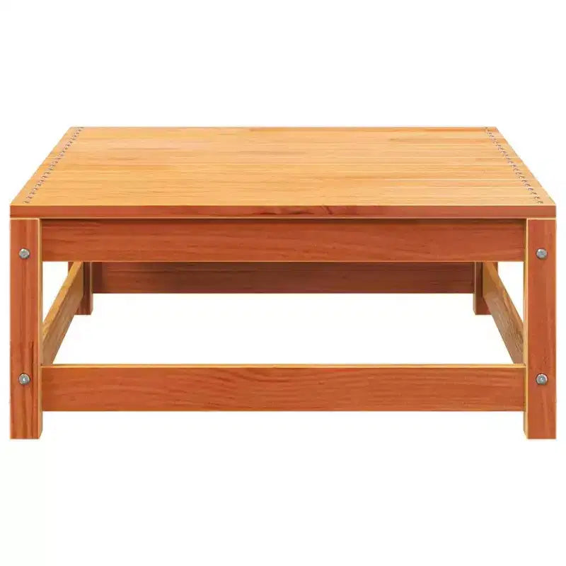 vidaXL Salon de jardin en acacia massif et polyester Naturel