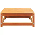 vidaXL Salon de jardin en acacia massif et polyester Naturel