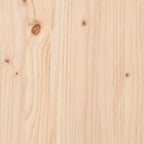 vidaXL Salon de jardin en acacia massif et polyester Naturel