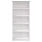 vidaXL Bibliothèque BODO Bois d'ingénierie Rangement moderne pour salon Étagère à livres pour la maison