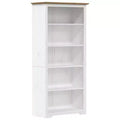 vidaXL Bookcase BODO Engineered Wood Modern Living Room Storage Home Bookshelf