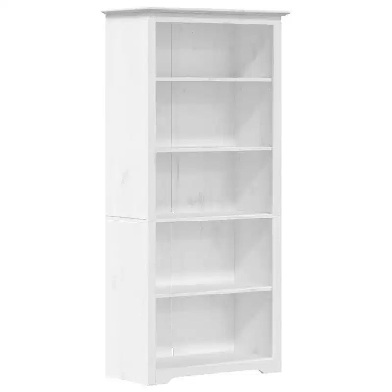 vidaXL Bibliothèque BODO Bois d'ingénierie Rangement moderne pour salon Étagère à livres pour la maison