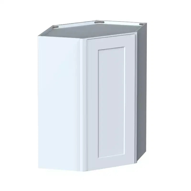 Meuble bas de cuisine Shaker CASAINC 24 L x 36 H x 12 P, cadre en bois massif, peinture à l'eau à faible teneur en COV, fermeture douce, à assembler, gris tourterelle