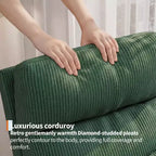 Fauteuil à bascule de puériculture, fauteuil planeur moderne rembourré avec oreiller, fauteuil à bascule pour salon chambre à coucher