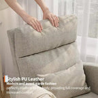 Fauteuil à bascule de puériculture, fauteuil planeur moderne rembourré avec oreiller, fauteuil à bascule pour salon chambre à coucher