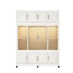 Clihome Armoire portable, Organisateurs de placard pour vêtements, Commode à vêtements, Armoire de rangement pour bébé