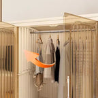 Clihome Armoire portable, Organisateurs de placard pour vêtements, Commode à vêtements, Armoire de rangement pour bébé