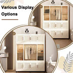 Clihome Armoire portable, Organisateurs de placard pour vêtements, Commode à vêtements, Armoire de rangement pour bébé