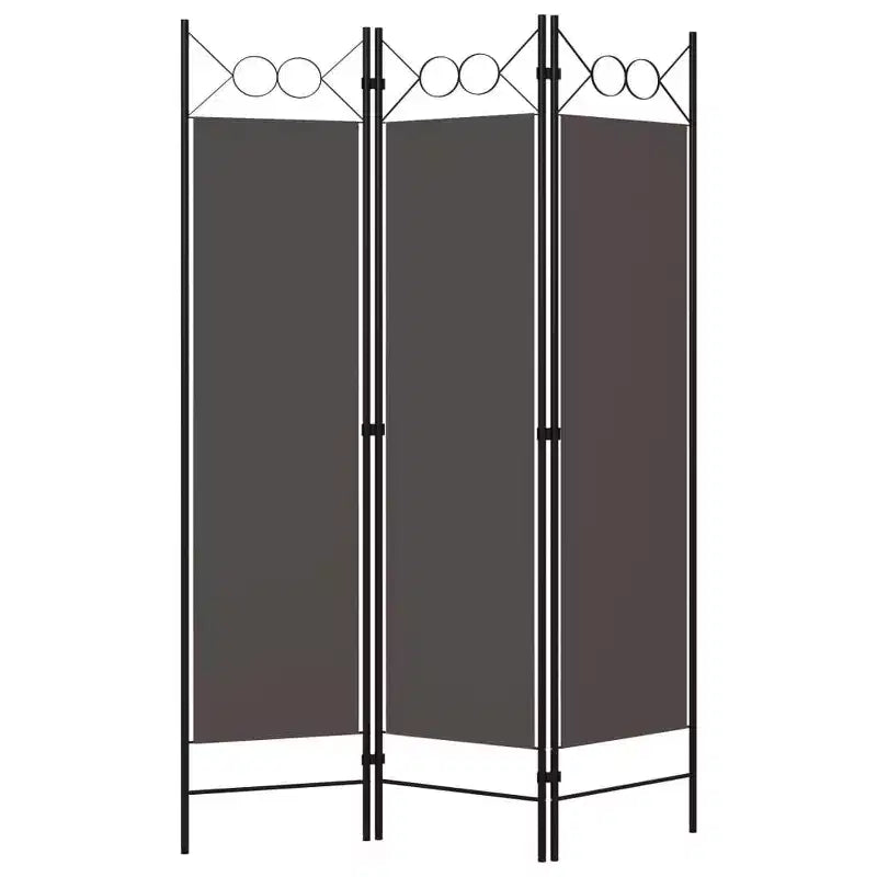 vidaXL Room Divider Freestanding Folding Privacy Screen for Room Separation