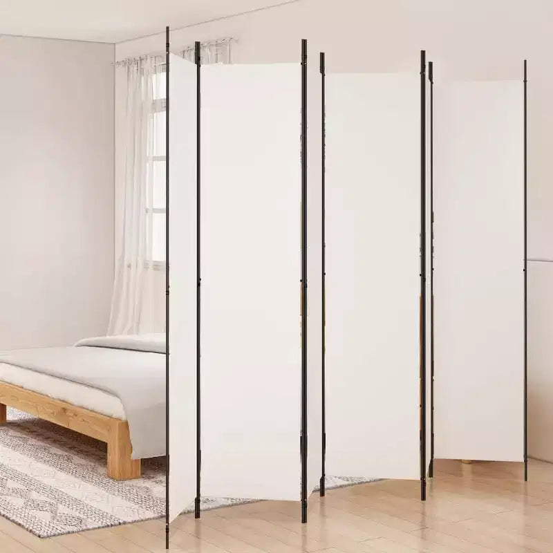 vidaXL Paravent Séparateur de Pièce Pliant Écran de Confidentialité pour Bureau à Domicile Tissu