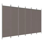 vidaXL Room Divider Folding Partition Privacy Screen for Home Office Fabric