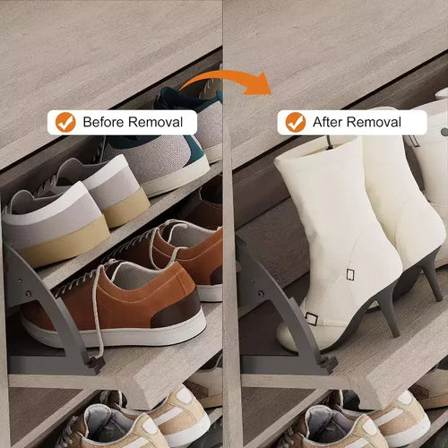 Meuble à chaussures en bois à 6 tiroirs avec étagère réglable - Rangement à chaussures dissimulé pour entrée, couloir, salon