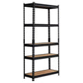 Heavy Duty Storage Shelves, 5 Tier Garage Storage Shelving, Adjustable Metal Storage Shelf Unit, Easy Assemble Garage Storage Shelving