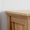 6-Drawer Dresser with Modern Metal Handles and Solid Wood Top for Bedroom Storage Organization