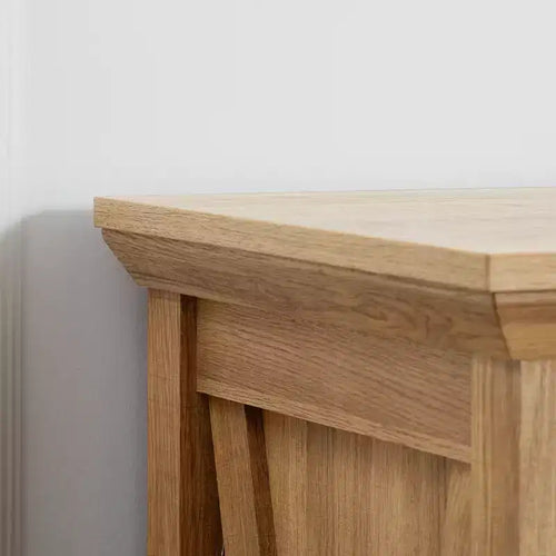 6-Drawer Dresser with Modern Metal Handles and Solid Wood Top for Bedroom Storage Organization