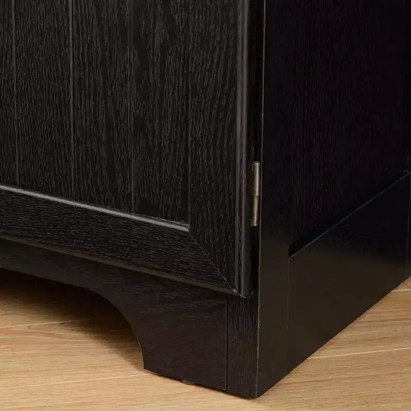 Armoire de rangement haute de 183 cm avec 8 portes et 4 étagères pour salon, cuisine ou bureau
