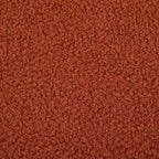 Canapé moderne 3 places orange de 78 pouces avec coussins moelleux, pour salon ou chambre à coucher