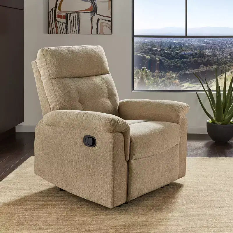 Fauteuil inclinable manuel Shiner Chenille - iNSPIRE Q