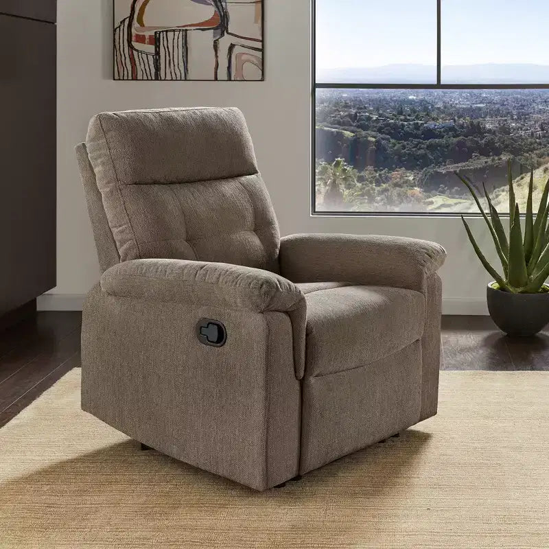 Fauteuil inclinable manuel Shiner Chenille - iNSPIRE Q