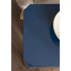 Table d'appoint en bois Talcott de Kate et Laurel, 16x10x25, bleu marine