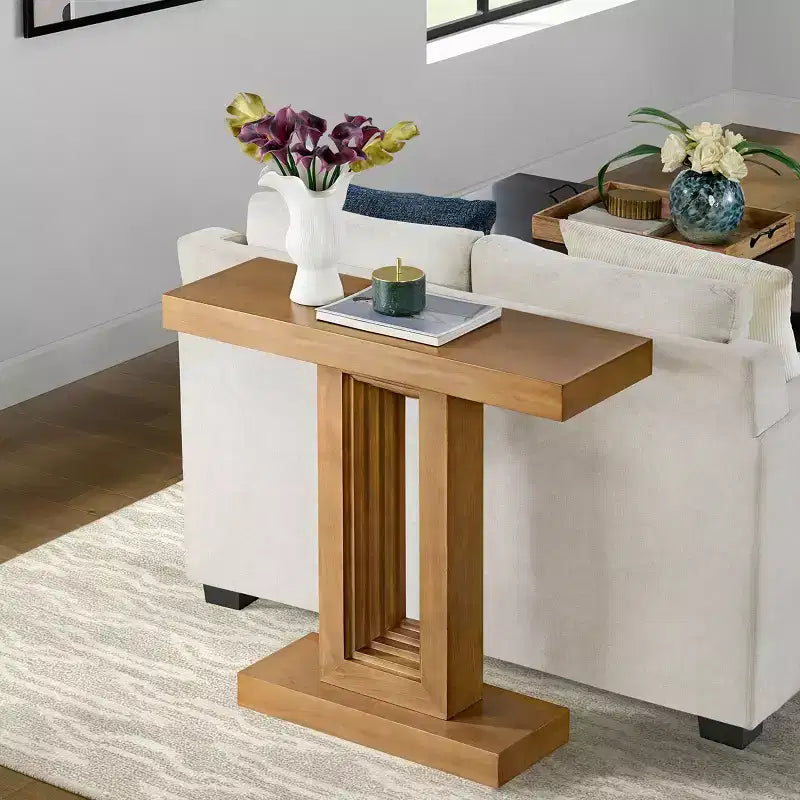 Console en bois massif Pismo de 36 po