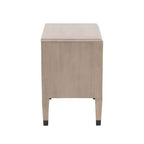 Christopher Knight Home Chaitanya Chevet Moderne en Bois à 2 Tiroirs