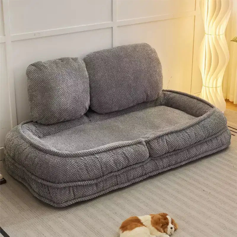 Canapé-lit de sol réglable multiposition, chaise longue pour s'asseoir et dormir, meuble de salon ou de chambre à coucher peu encombrant