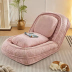 Canapé-lit de sol réglable multiposition, chaise longue pour s'asseoir et dormir, meuble de salon ou de chambre à coucher peu encombrant