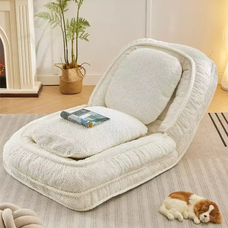 Canapé-lit de sol réglable multiposition, chaise longue pour s'asseoir et dormir, meuble de salon ou de chambre à coucher peu encombrant