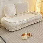 Canapé-lit de sol réglable multiposition, chaise longue pour s'asseoir et dormir, meuble de salon ou de chambre à coucher peu encombrant