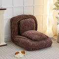 Multi-Position Adjustable Floor Sofa Lounger, Chaise for Sitting & Sleeping, Space Saving Living Room or Bedroom Furniture