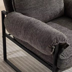 Fauteuil inclinable de sol réglable avec dossier inclinable à 90-180 degrés, canapé de jeu pliable et rembourré pour salon et chambre