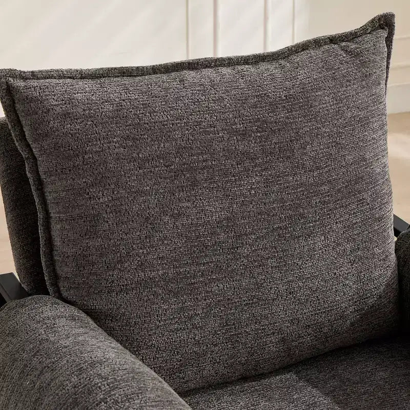 Fauteuil inclinable de sol réglable avec dossier inclinable à 90-180 degrés, canapé de jeu pliable et rembourré pour salon et chambre
