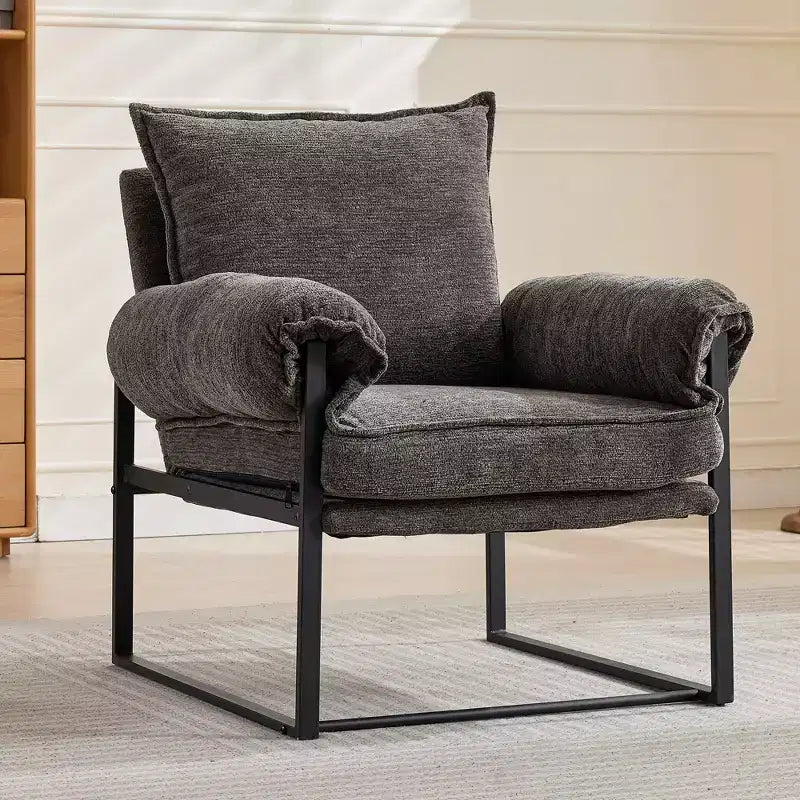 Fauteuil inclinable de sol réglable avec dossier inclinable à 90-180 degrés, canapé de jeu pliable et rembourré pour salon et chambre