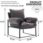 Fauteuil inclinable de sol réglable avec dossier inclinable à 90-180 degrés, canapé de jeu pliable et rembourré pour salon et chambre