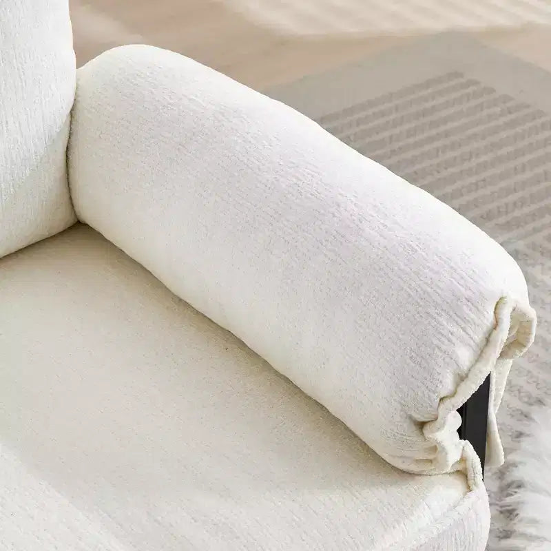 Fauteuil inclinable de sol réglable avec dossier inclinable à 90-180 degrés, canapé de jeu pliable et rembourré pour salon et chambre